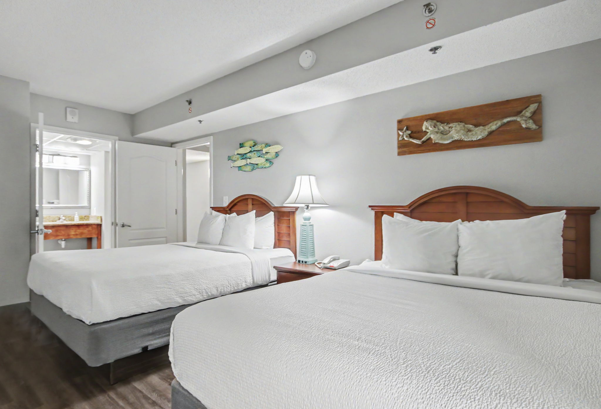 Oceanfront Two Bedroom, Four Double / Two Baths