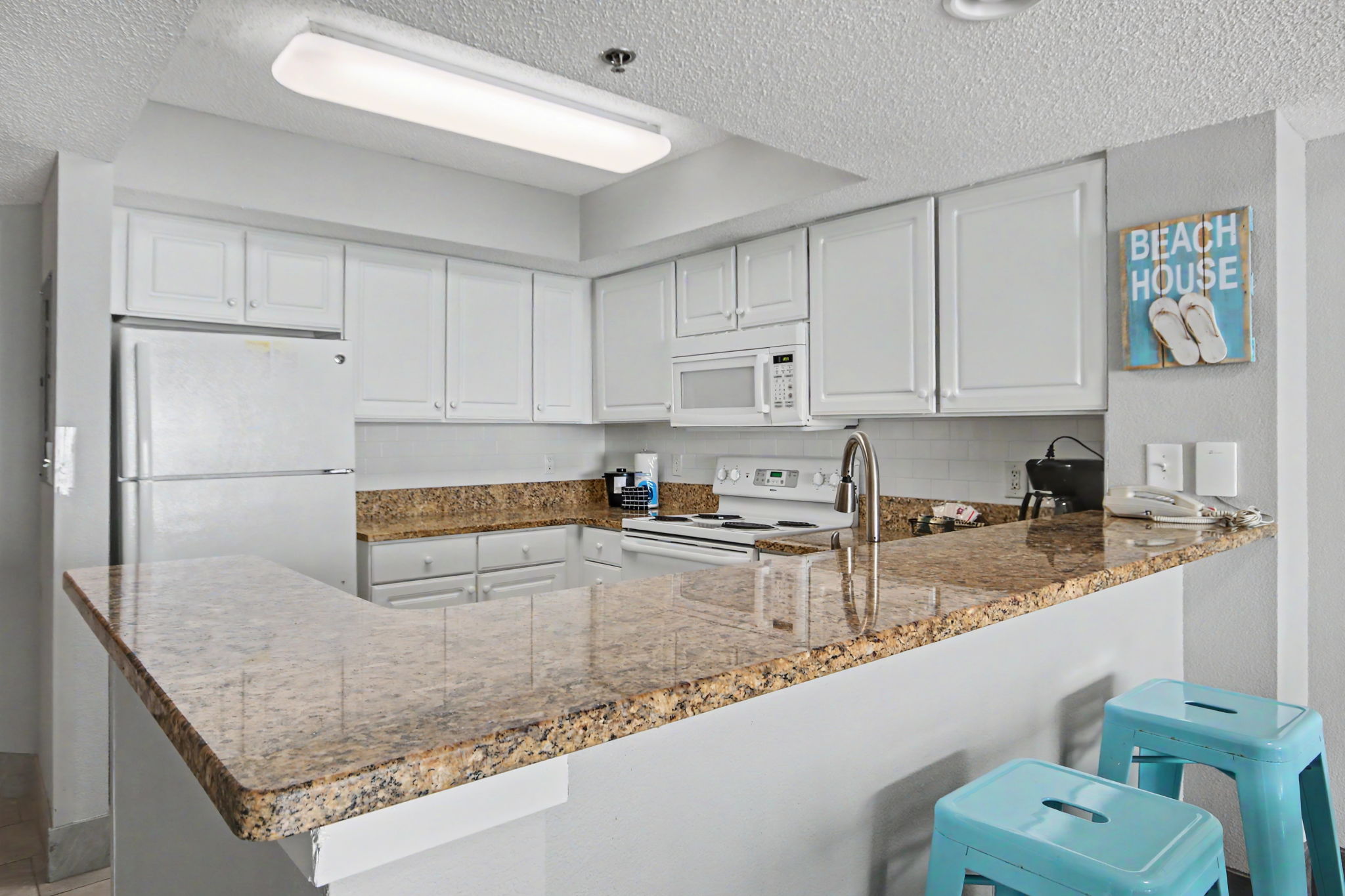 Oceanfront Two Bedroom, Four Double / Two Baths