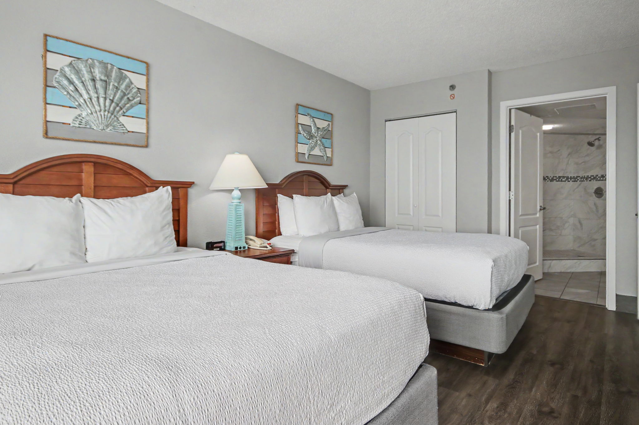 Oceanfront Two Bedroom, Four Double / Two Baths